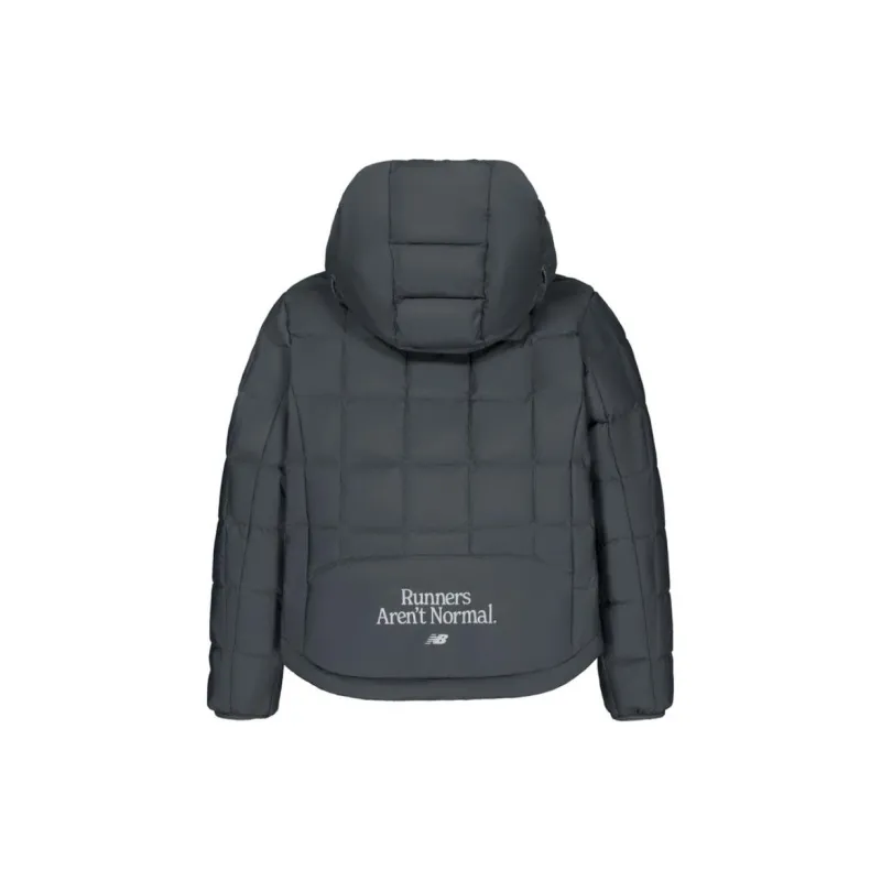 New Balance HyperSports Down Jacket Women's Dark Gray-1