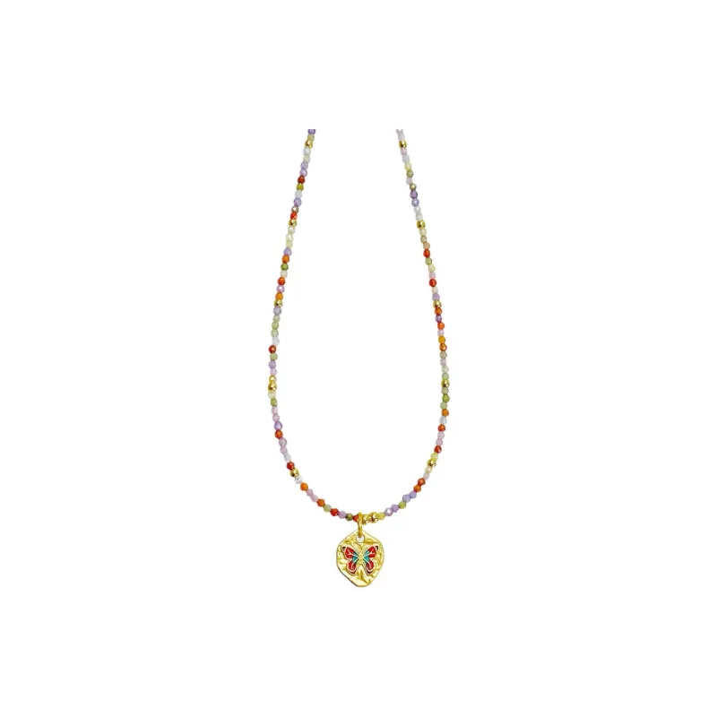 KING OF BLING Alloy With Semi Precious Stones Necklaces Women's Year Of The Snake Good Luck-0