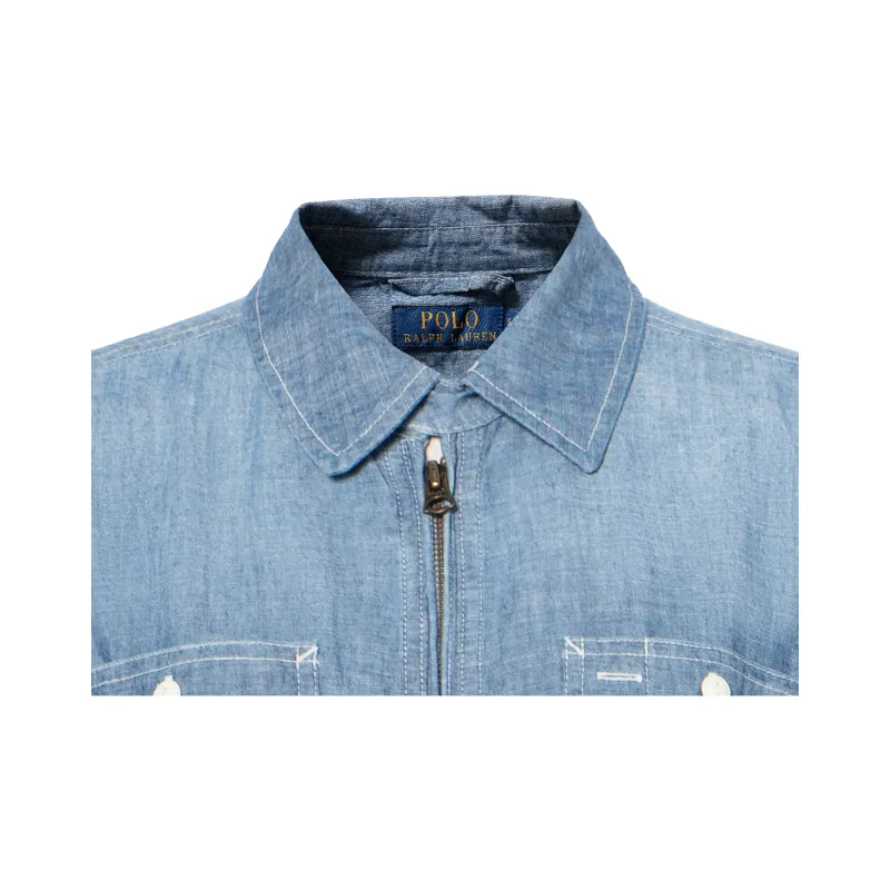 Polo Ralph Lauren Trench Coat Women's Blue-9