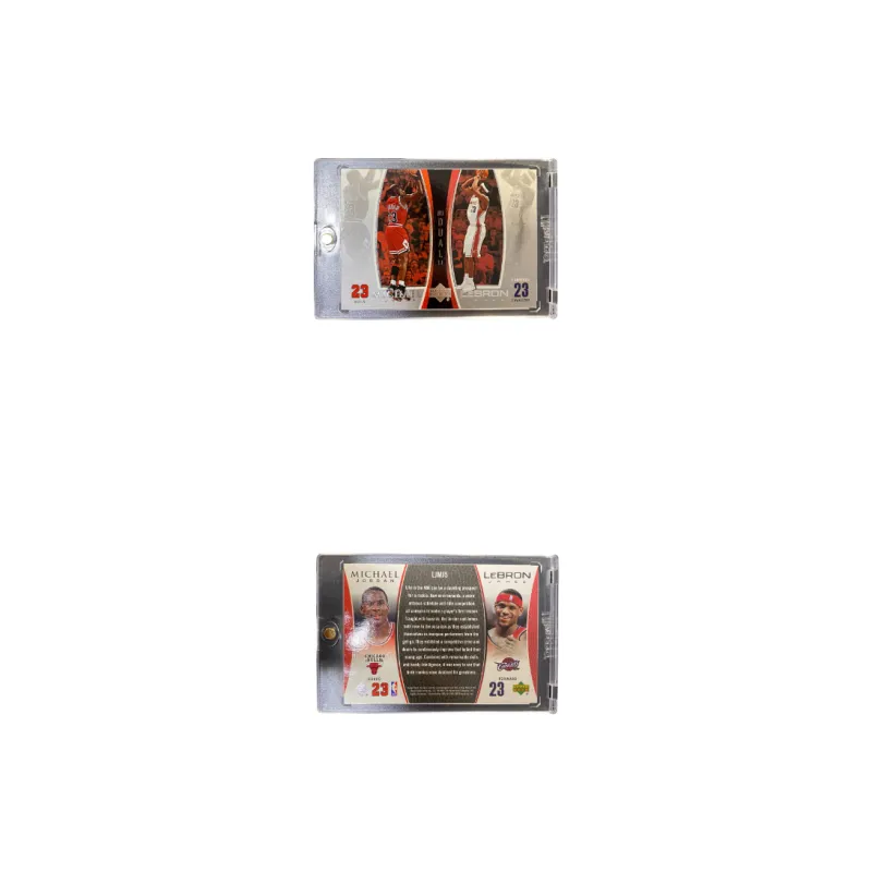 UPPER DECK LeBron James/Michael Jordan, Player Card, Dual Size 23 Special Card Pass Sports Cards 1 Pc-2