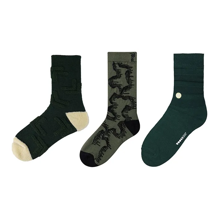 TOOCI Unisex Mid Calf Socks-4
