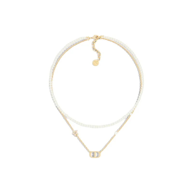 DIOR Metal Necklaces Women's Gold-1