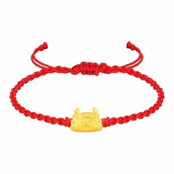 KING TAI SANG Gold Bracelet Women's