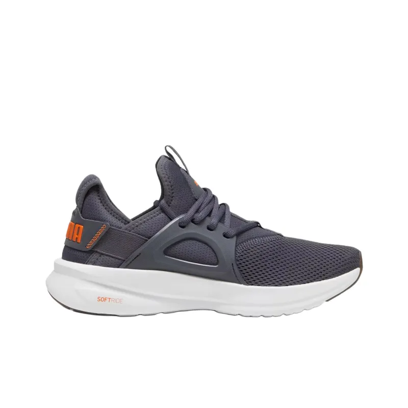 ENZO x PUMA Softride Enzo Evo Anti-Slip Wear-Resistant Low-Top Running Shoes Unisex Gray Orange-1