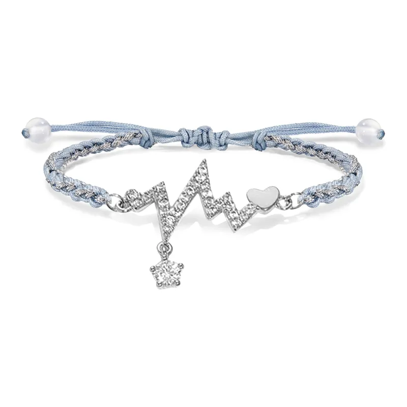Tanizuku Copper Bracelets Women's Silver/Blue-0
