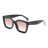 Bright Black Sunset Orange