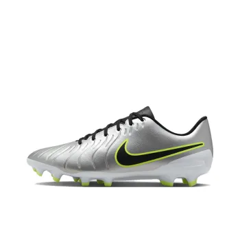 Nike Tiempo Legend 10 Club Mg Metallic Silver Volt Black