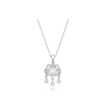 YINGNIXINDONG Freshwater Pearl Necklaces Women's