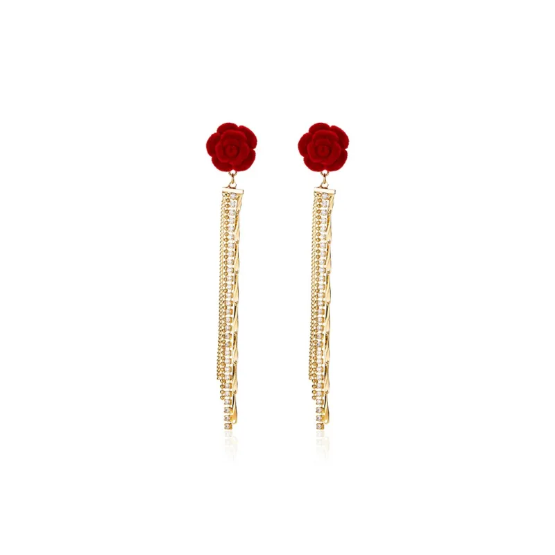 QLADY S925 Silver Stud Earrings Women's-0