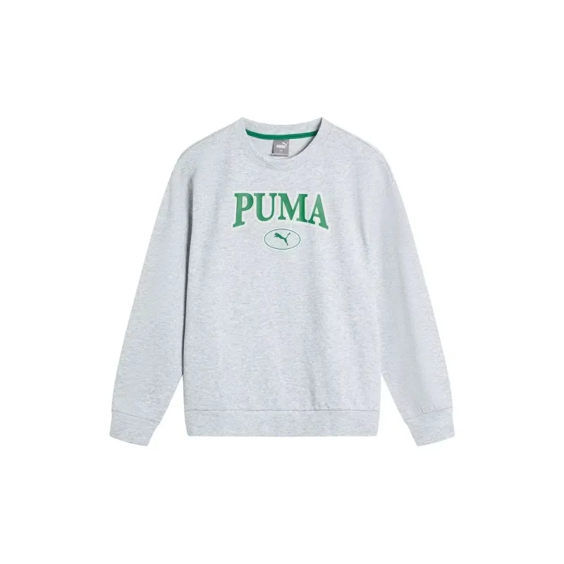 PUMA Sweatshirt Men's Gray Shopping Bag Included-1