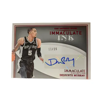 PANINI 21 22 IMMACULATE Dejounte Murray Signature 25/25 Player Card Product Access Sports Cards 1 Pc
