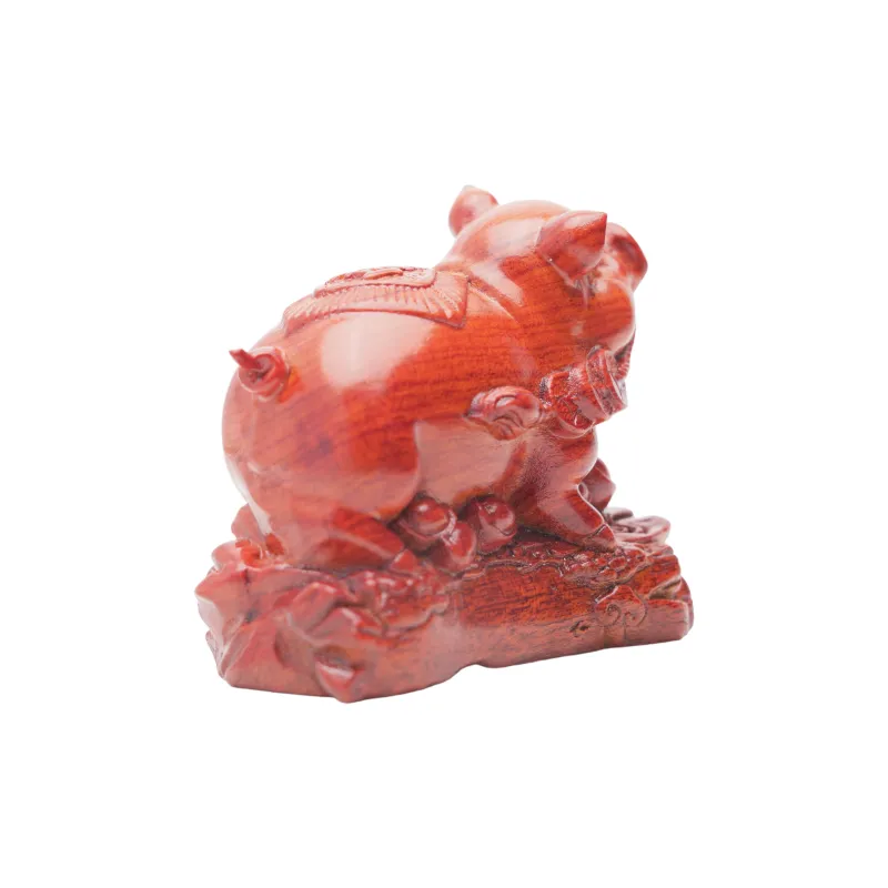 Tianzong Padauk Wooden Ornaments Unisex-1