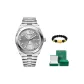 Steel Band White Dial
