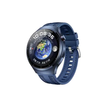 FZRT Huawei Compatibility Watch Band Composite Woven Cerulean Earth Strap Silicone Material