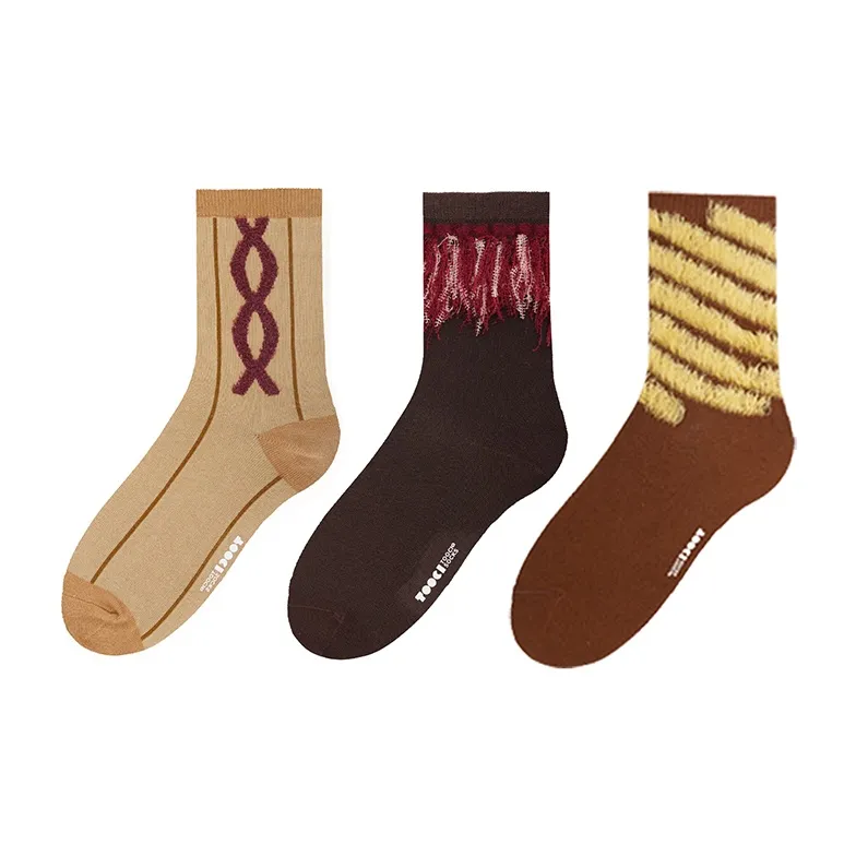 TOOCI Unisex Mid Calf Socks-2