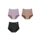 C Set-Wide Band Plain-Gray Purple+Coffee+Black (3 Pack)