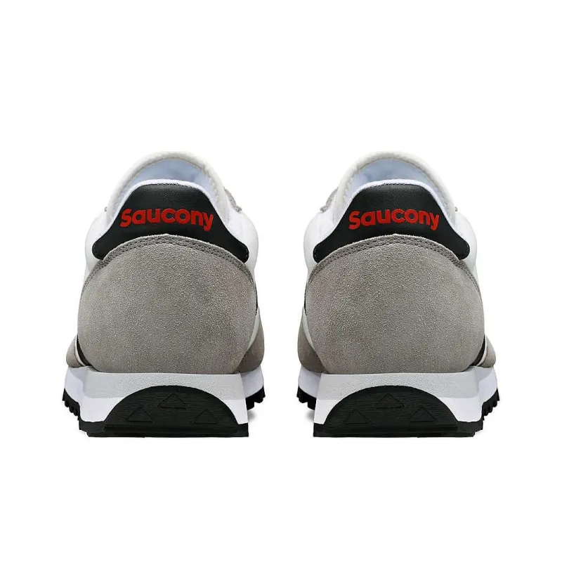 Saucony Jazz Original Anti Slip Wear Resistant Low Top Casual Shoes Unisex Gray-4