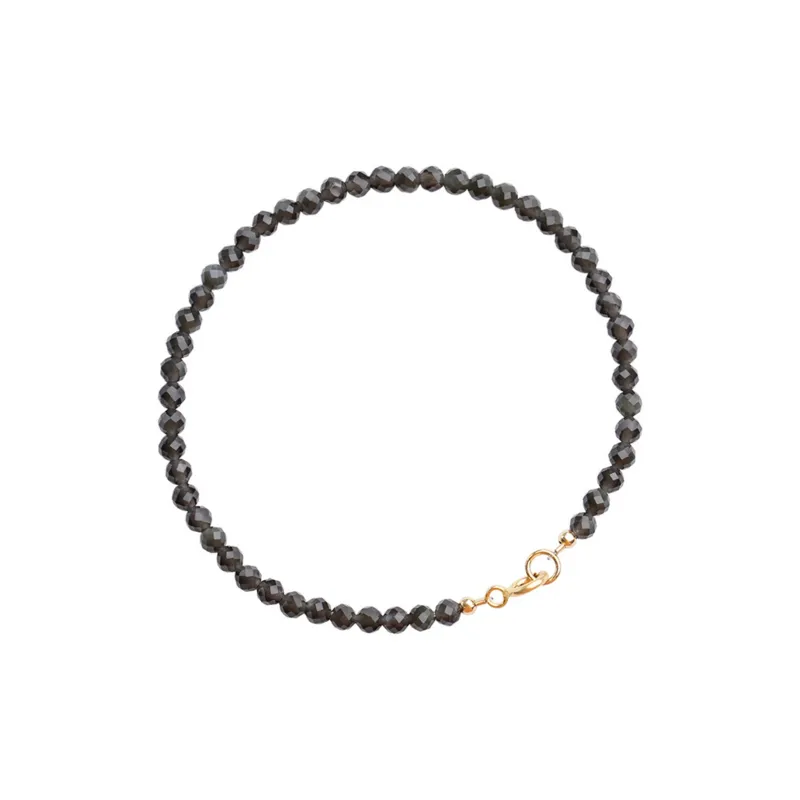 Nine Music Obsidian Bracelets Women's-0