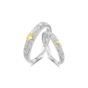 Seven Seven Silver Jewelry S999 Fine Silver Rings Unisex