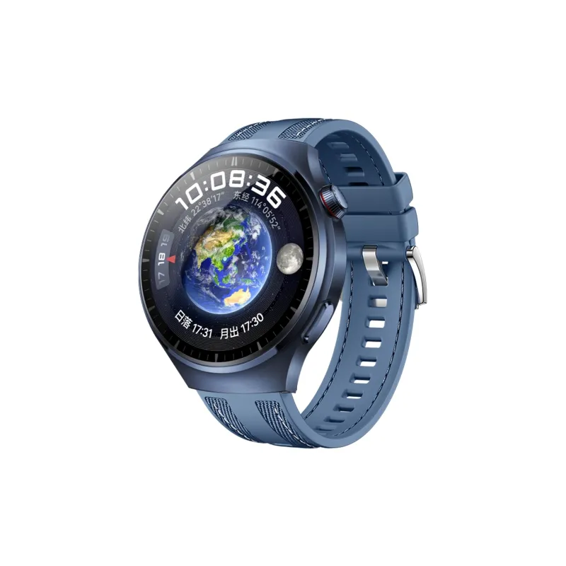 FZRT Huawei Compatibility Watch Band Composite Woven Cerulean Earth Strap Silicone Material-1