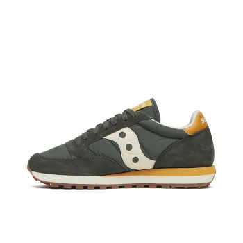 Saucony Jazz Original Anti Slip Wear Resistant Low Top Casual Shoes Unisex Green