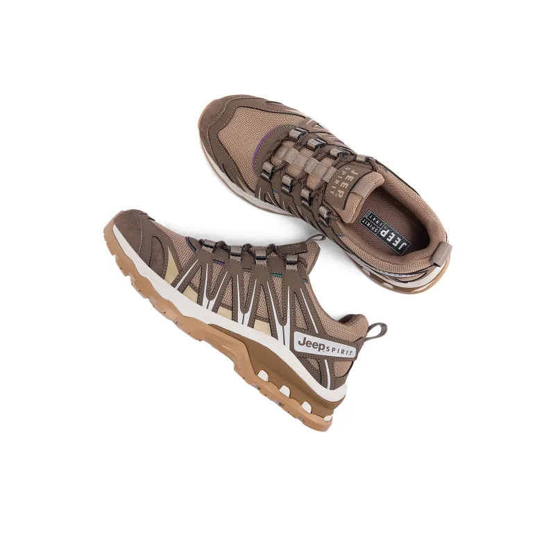 JEEP SPIRIT Outdoor Shoes Men Low Top Mustang Brown-2
