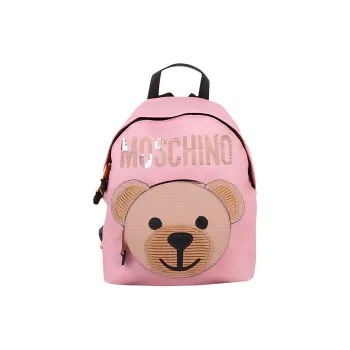 MOSCHINO PU Backpack Women's Pink