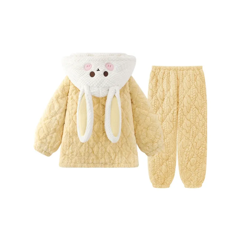 O'MESIK Pajama Set Women's Yellow-1
