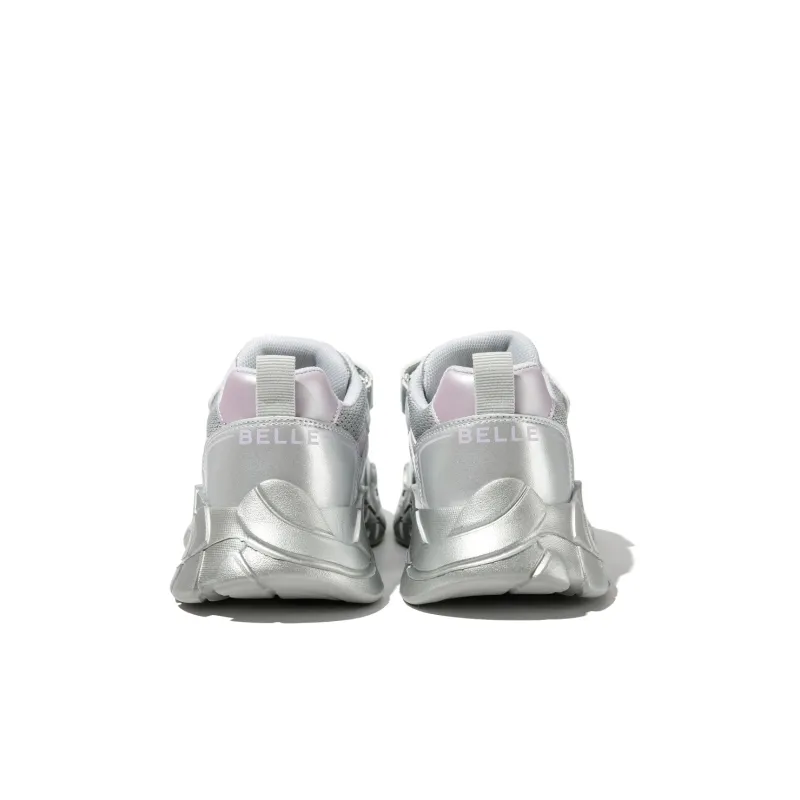 BELLE Low Top Kids Lifestyle Shoes Silver Kids-3