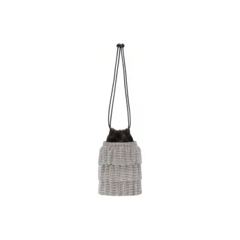 Alexander Wang Crystal mesh Bucket Bag