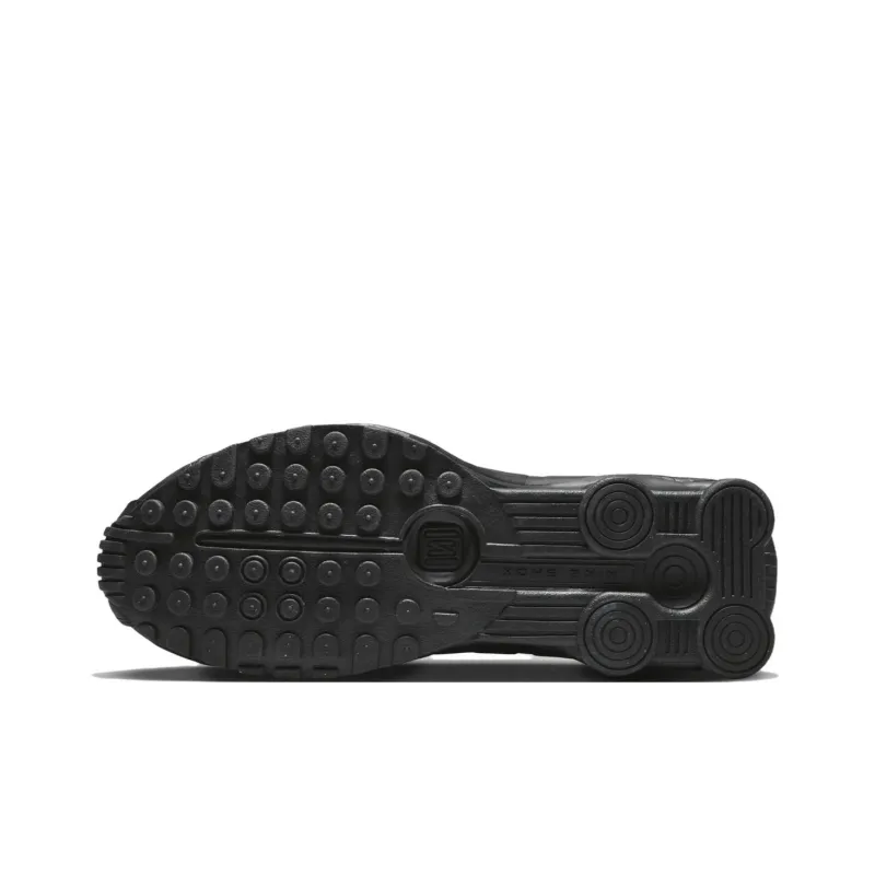 Nike Shox R4 Black Bright Crimson-5