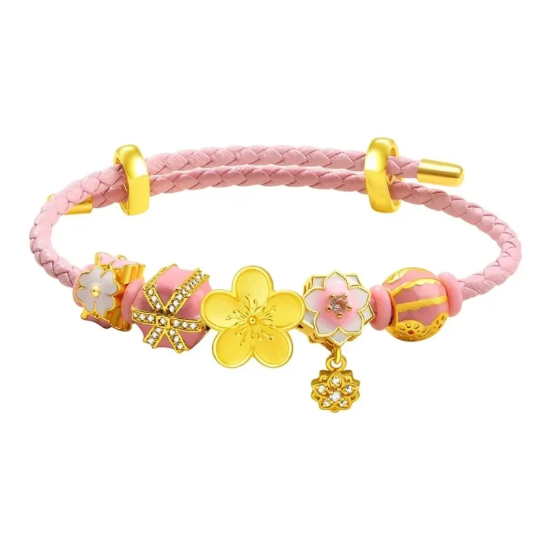 JINZHIFU Gold Bracelet Unisex-0