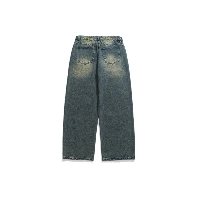 NANDCHN Jeans Unisex Nostalgic Blue-1