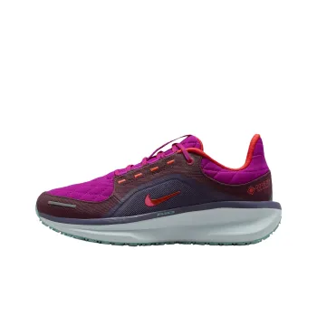 Nike Winflo 11 Shock absorbing And Waterproof Low Top Running Shoes Women's Purple