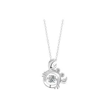 Stone Edge Poly 925 Sterling Silver Necklaces Women's