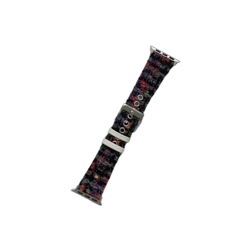 Warbler Dew Watch Band Apple Compatibility Woolen Material-3