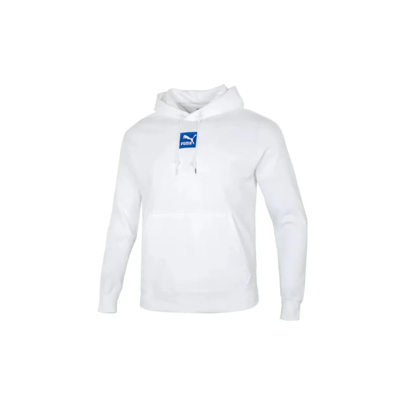 PUMA Sweatshirt Men's Pinma White With Free Shopping Bag-1