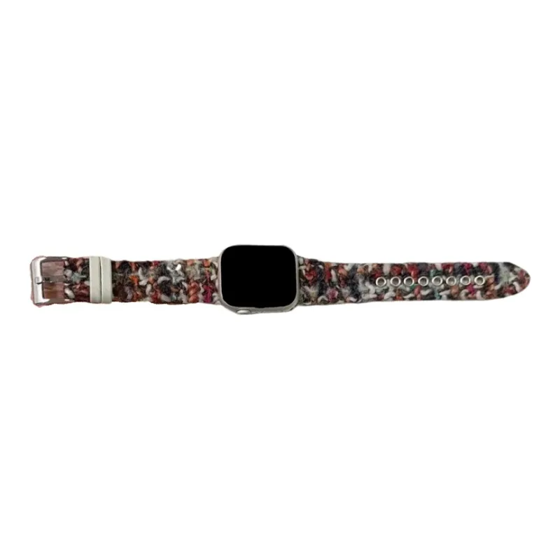 Warbler Dew Watch Band Apple Compatibility Woolen Material-8