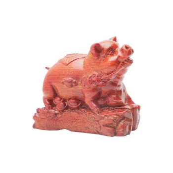 Tianzong Padauk Wooden Ornaments Unisex