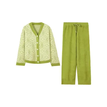 Kerener Pajama Set Women's Green
