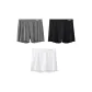 3-Pack[White+Medium Heather Gray+Black]