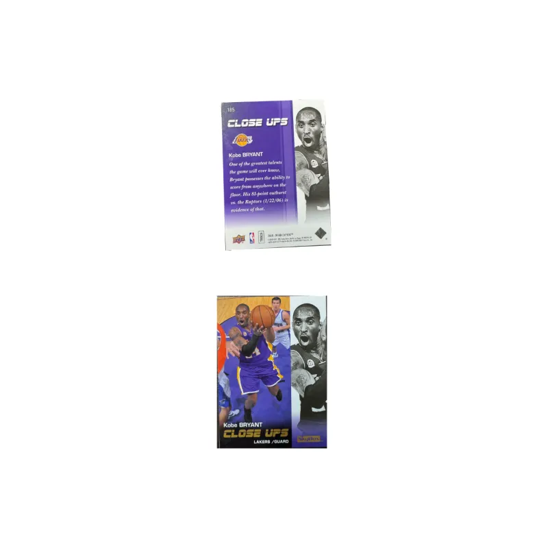 UPPER DECK NBA Star Character, Kobe Bryant, Player Card Sports Cards 1 Pc-2