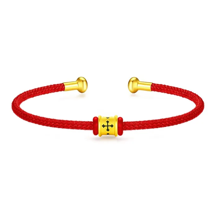 QIANCHANG Gold Bracelet Unisex-5