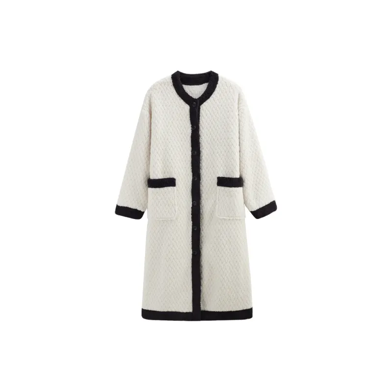 Same Language Pajama Robe Women's Snow-0