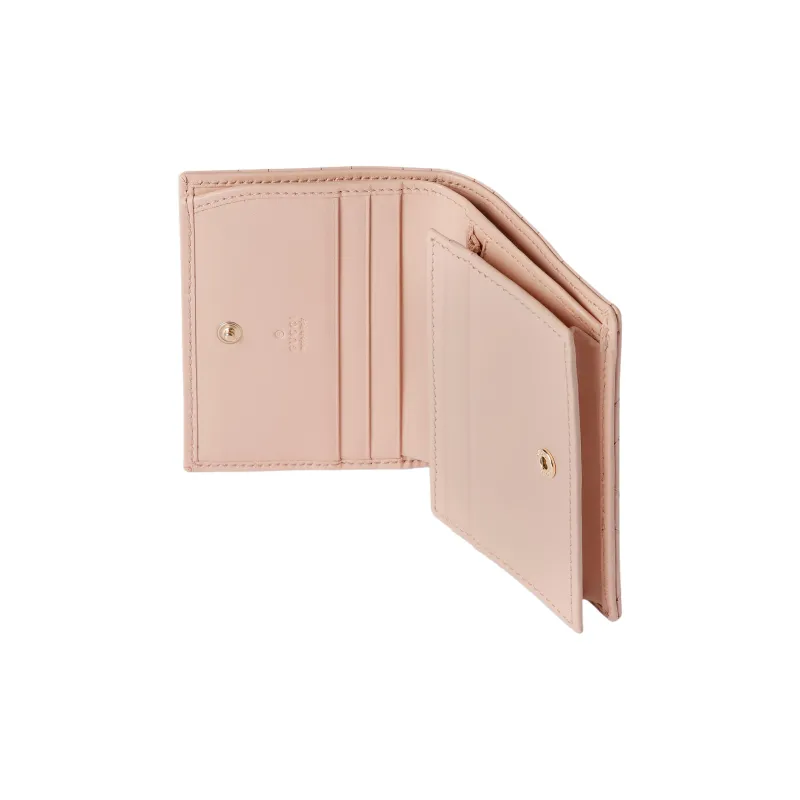 GUCCI GG Marmont Leather Wallet Women's Bright Pink-4