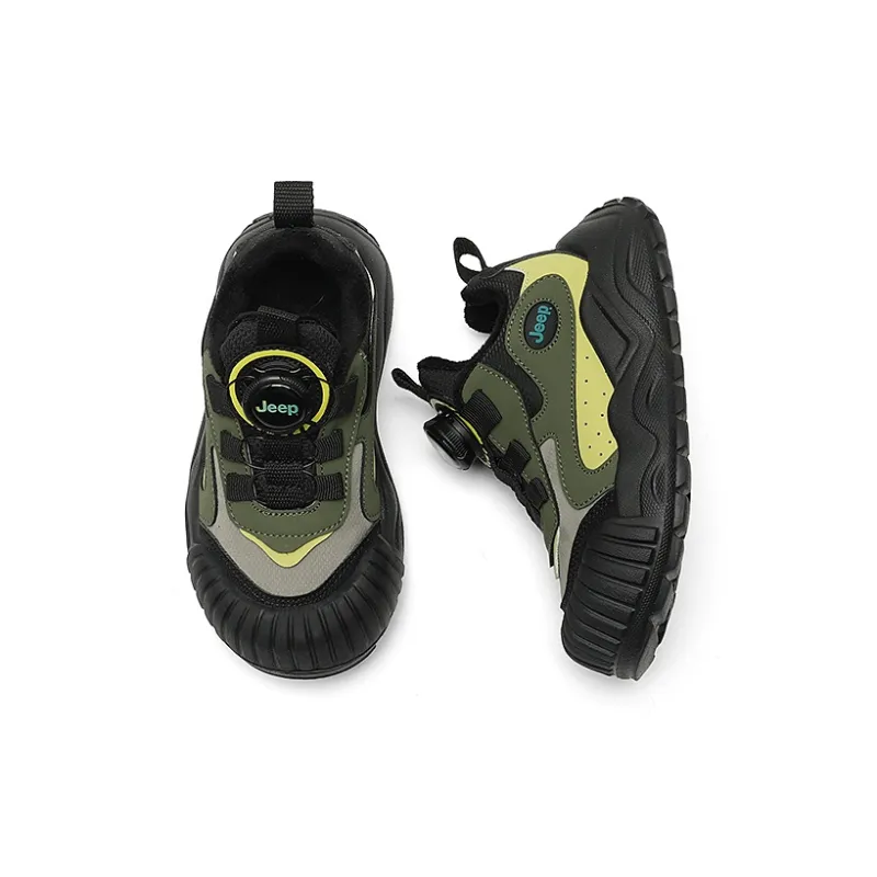 Jeep Slip Resistant Anti Kick Wear Resistant Warm Low Top Kids Lifestyle Shoes Kids'-2