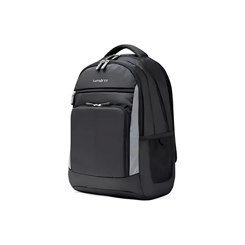 SAMSONITE Fabric Backpack Medium Size Men's Black-1
