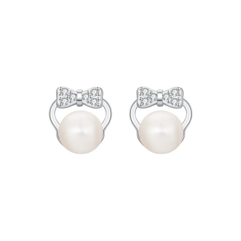 JAY Pearl Stud Earrings Women's-0