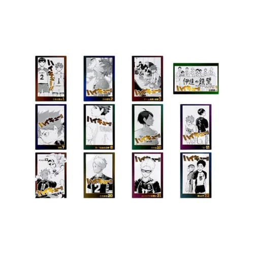 Animate Haikyuu!! Characters Kirapika First Shot Anime / Games Postcards