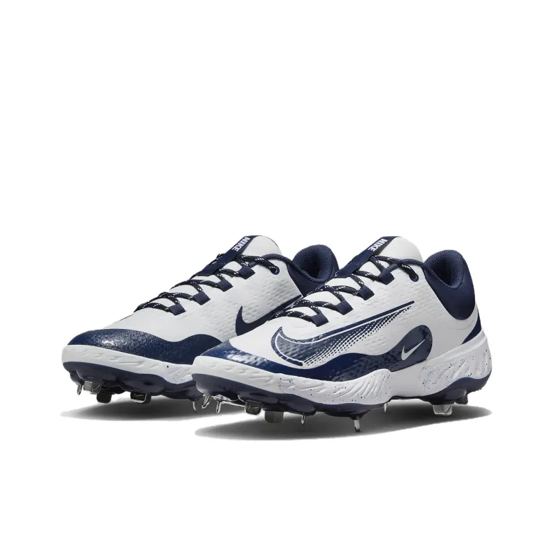 Nike Alpha Huarache Elite 4 Low White Midnight Navy-2